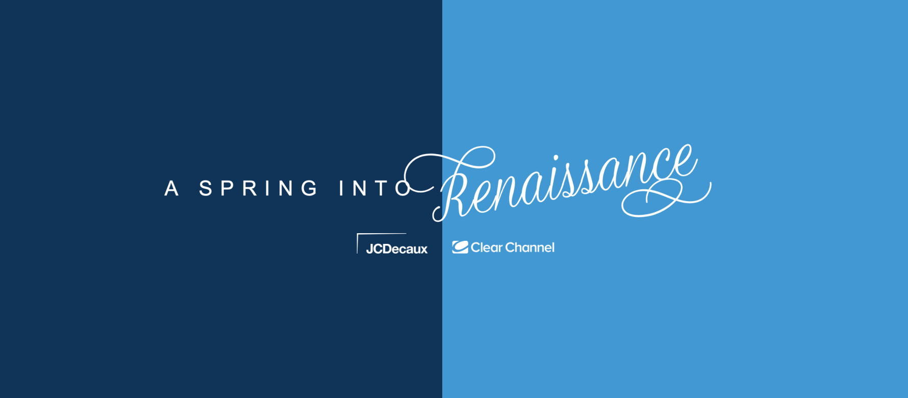 Joint Out-of-Home (OOH) insight “A spring into renaissance” by JCDecaux UK and Clear Channel