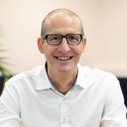 Richard Bon, Joint Managing Director at Clear Channel UK, smiling