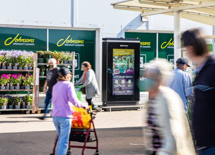 Doncaster Council Local Outdoor Supermarket Advertising