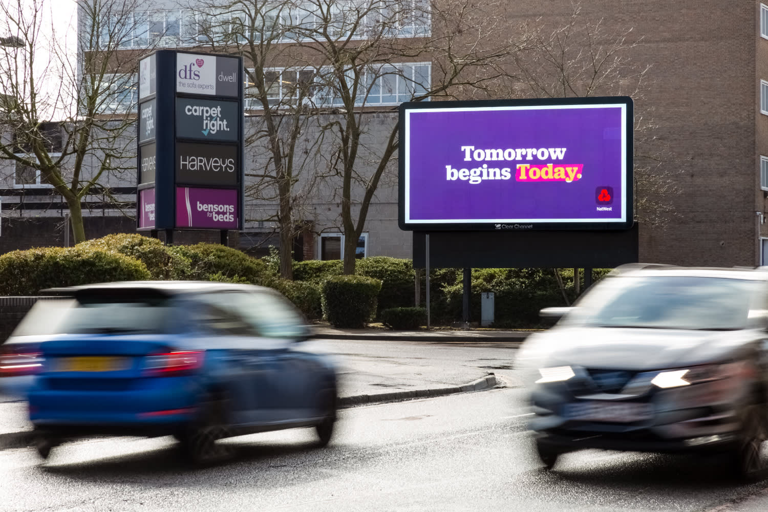 Natwest digital billboard campaign