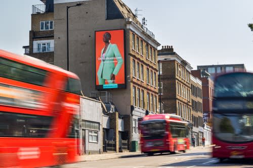 Debenhams Storm campaign in London