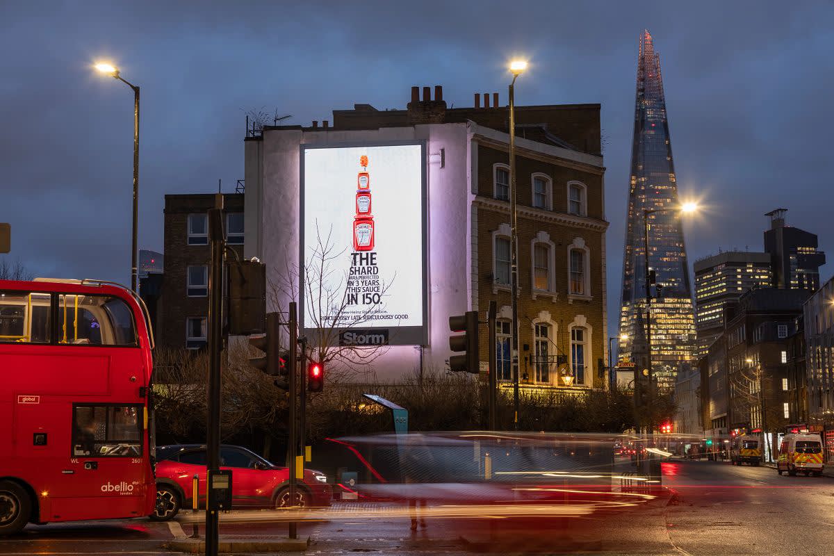 Kraft Heinz Shard Birthday Campaign Example