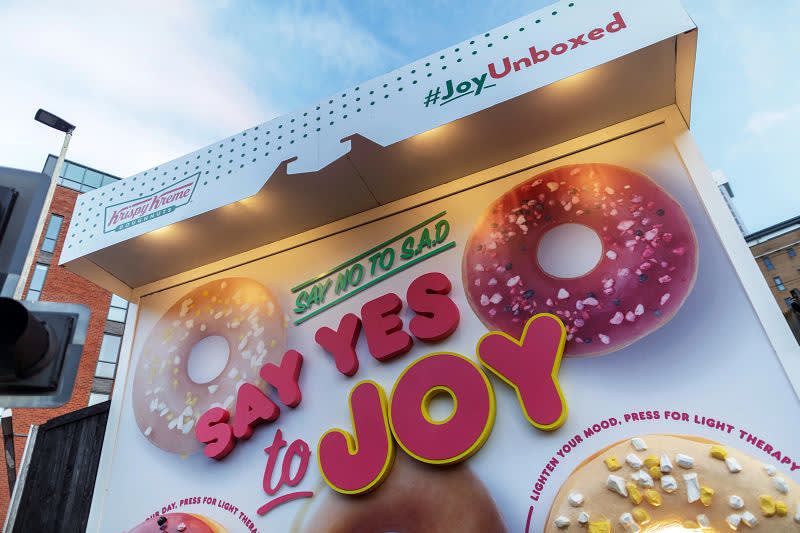 Krispy Kreme Special Build Billboard