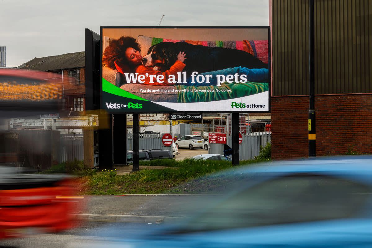 Pets at Home Billboard