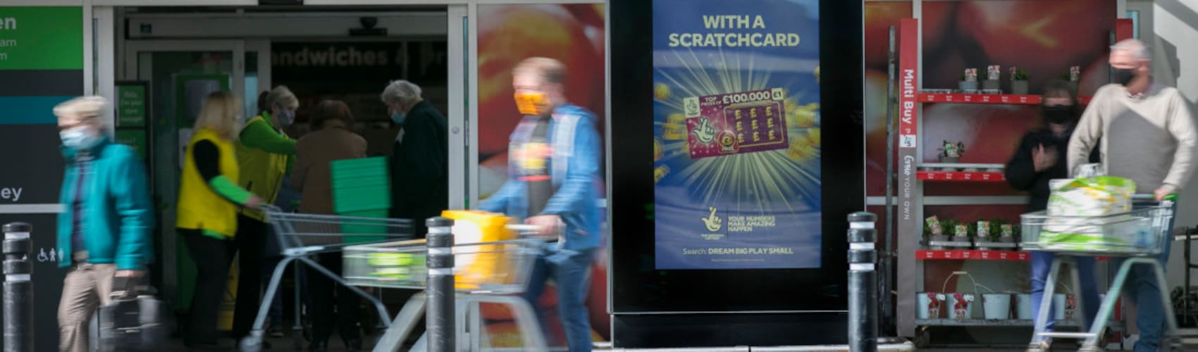 Asda Live Digital Supermarket Networks Clear Channel