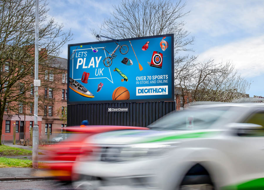 Billboard Live roadside digital screens Clear Channel UK