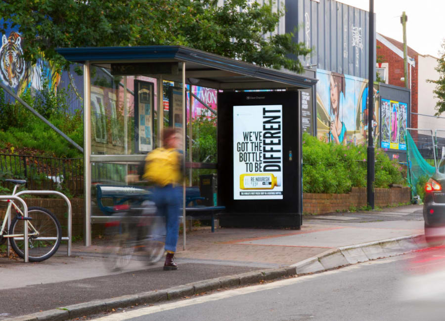 Adshel Live Screen in the South West