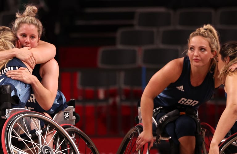 ParalympicsGB | Women’s wheelchair basketball team fall at quarter ...