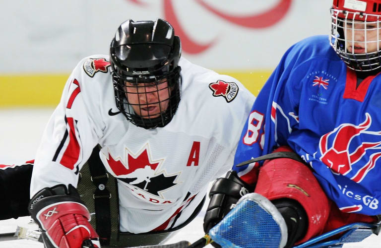 ParalympicsGB Para ice hockey