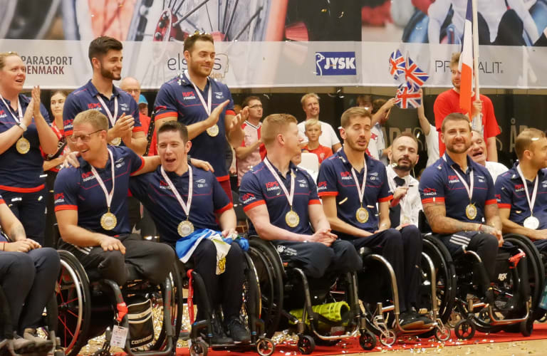 ParalympicsGB | Gb claim seventh wheelchair rugby european title