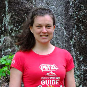 Photo de Laurie Gravel-Trottier, guide de via ferrata chez Parcours Aventures