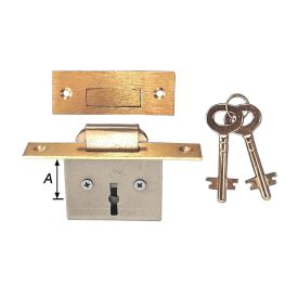 0067 - INSTEEK-LADESLOTEN, 2 HAKEN 25 mm img