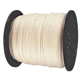 1410 - GEVLOCHTEN KOORD WIT NYLON 10 mm img