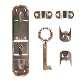 Bibliotheekoplegslot vernikkeld img