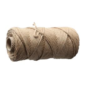 1448 - JUTE BINDTOUW,2-DRAADS, OP ROL 500 gr img