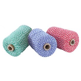 1445 - KATOENTOUW,TWEEKLEURIG, TUBE 1.5 mm - 100 gr img