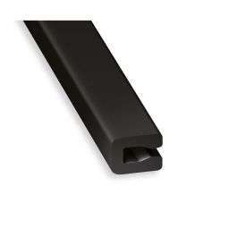 AP-U-ZW - AFWERKPROFIEL U PVC ZWART 7x4x0,6mm 1M img