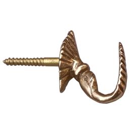 Gordijnhaak met ovale rozet img