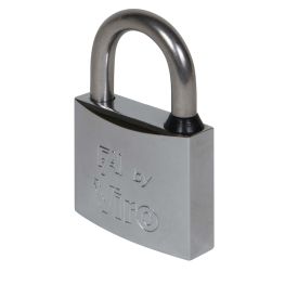 6131 - HANGSLOTEN,VERCHRO.,RVS BEUGEL 30x17 mm img