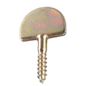 Stootplaat voor draailuik recht met schroefdraad img