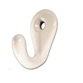 Handdoekhaakje enkel RAL 9010 img