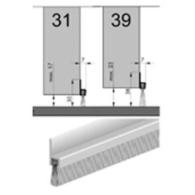 Tochtprofiel IBS 31/39 aluminium img