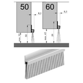 Tochtprofiel IBS 50/60/80 aluminium img