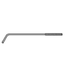 Muurplaatanker met haak img