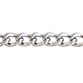 5528 - RINGKETTINGEN IJZER VERNIKKELD 2,2x11mm img