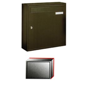 6753 - BRIEVENBUSSEN M 75, BRUIN 500x500x150 mm img