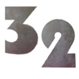 Huisnummer vlak roestvrij staal img