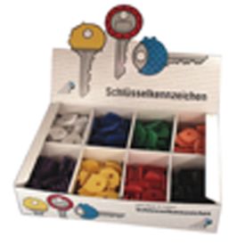 8011 - SORT.SLEUTELKAPJES PVC 200 ST. 25MM img