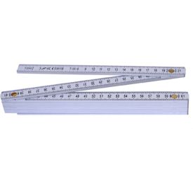 1060 - VOUWMETER, WIT, NIET GEIJKT 10 LAT - 2M img