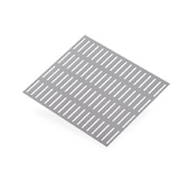 PL-ALU-SP - ALU PLAAT SLEUFPERFORATIE 1mm 500x250mm img