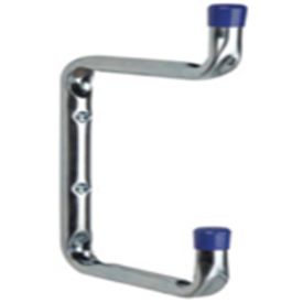 8025 - BUISHAAK, DUBBELE VERTIKAAL, RVS  Ø19 mm - 205x260x188 mm img