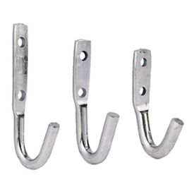 8079 - BUISHAAK, DUBBEL, RECHT MODEL, RVS Ø 12 mm - 80x90x195 mm img