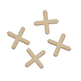 Tegelvoegkruisje in wit kunststof img