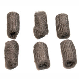 3817 - STAALWOLSPONJES - 6 STUKS Ø4,2 x 7,2 cm img