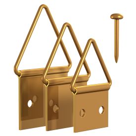 5633 - KADERHAAKJES-SET, VERMESSINGD 3 x 4st img