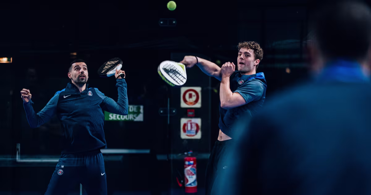 Séance padel pour nos handballeurs