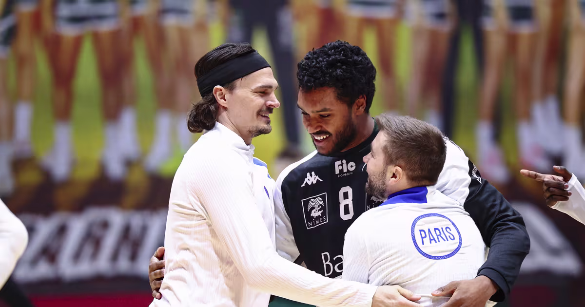 Diaporama : Paris l'emporte à Nîmes