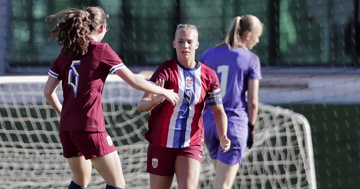 La Norvège U23 de Dorsin s'impose contre le Portugal