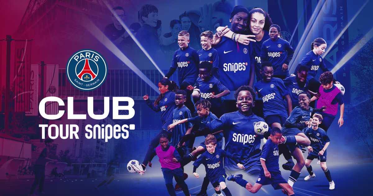 Les 34 clubs amateurs franciliens sélectionnés pour la 6ème édition du Club Tour Snipes