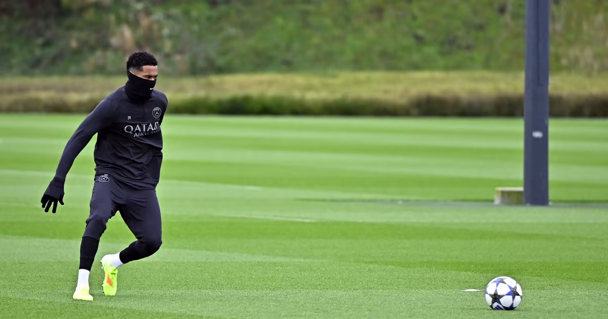 Le groupe parisien pour la réception de Tottenham