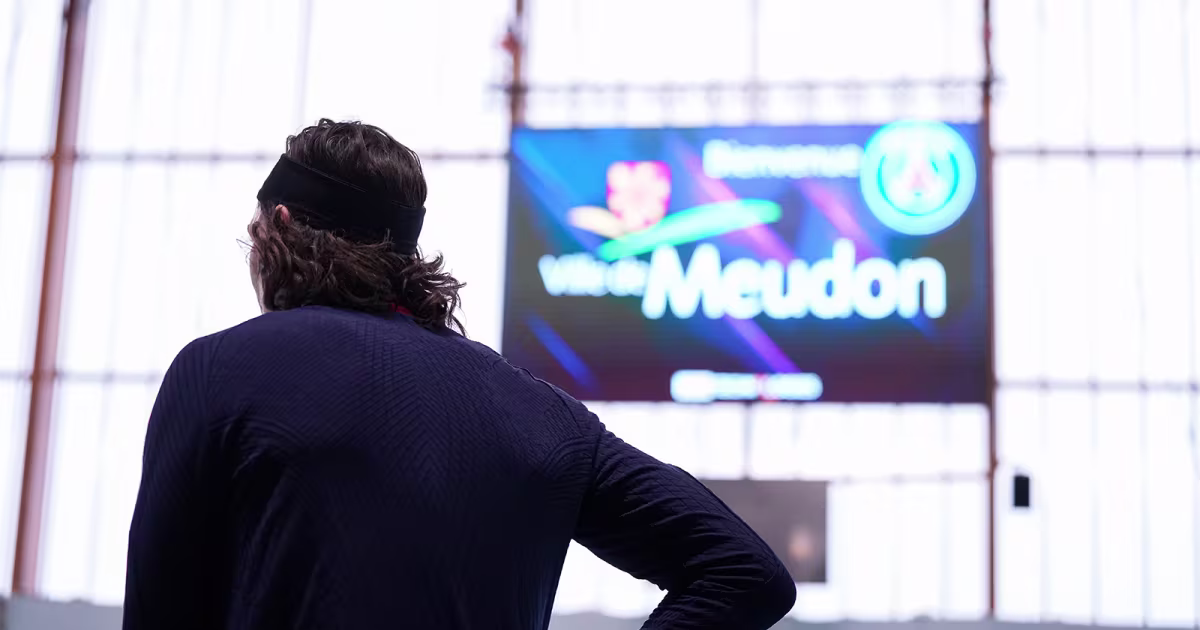 Diaporama : Les images de l'entraînement à Meudon