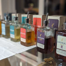 A selection of 6 whisky bottles from Lochlea.