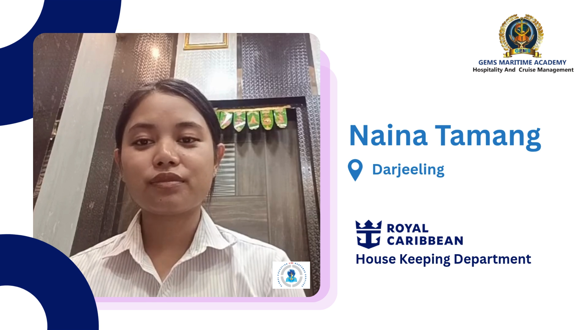Naina Tamang video testimonial