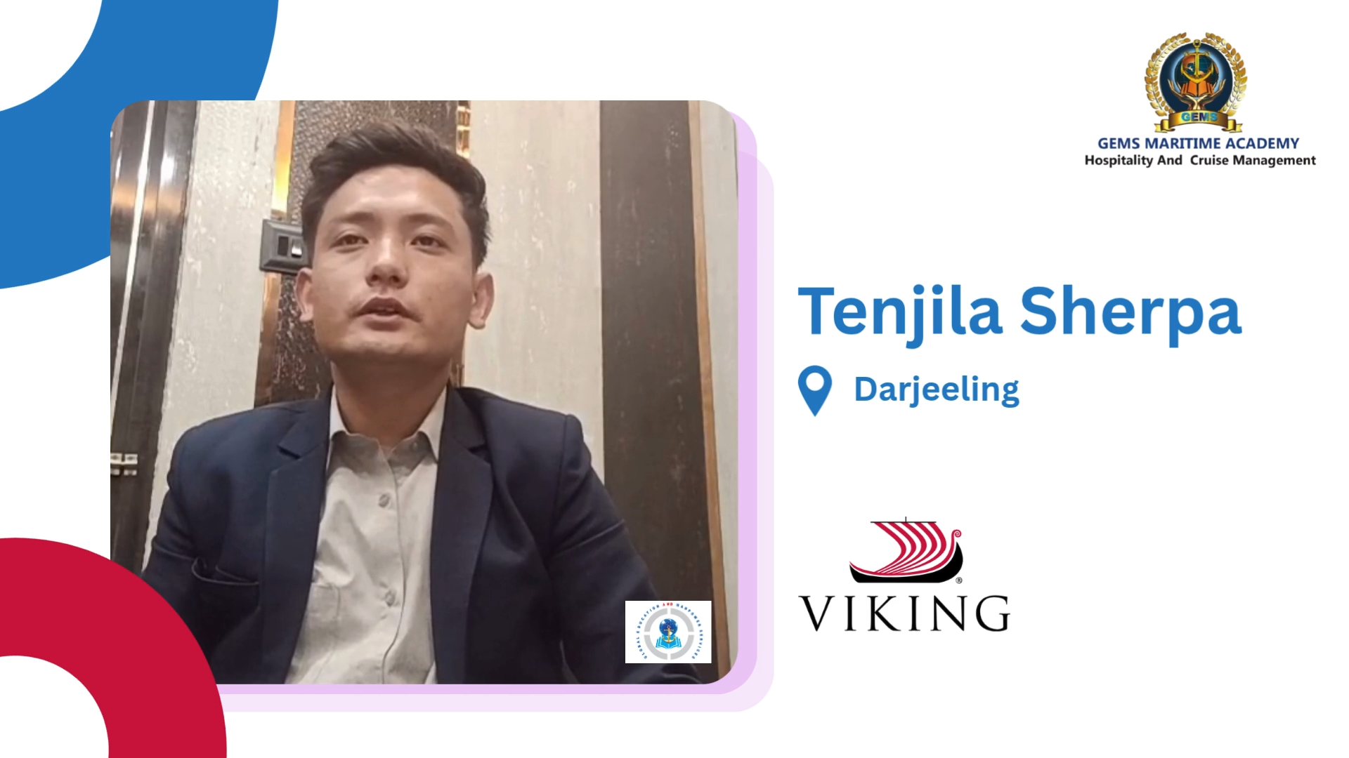 Tenjila Sherpa video testimonial