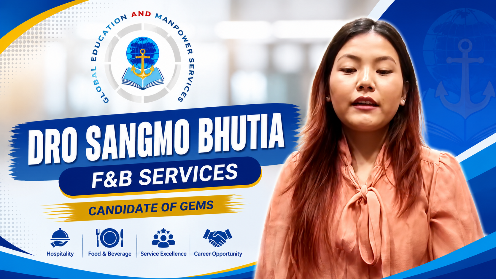 DRO SANGMO BHUTIA video testimonial