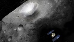 Inside an asteroid